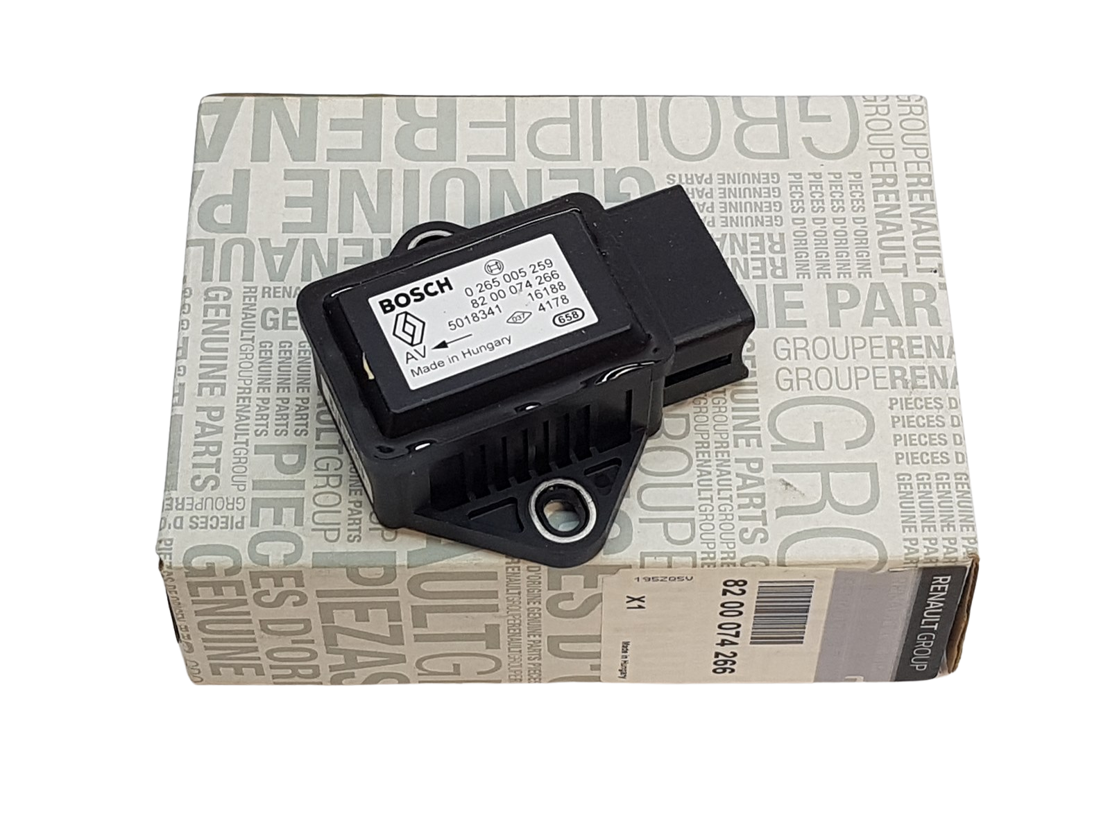 ESP Senzor Renault 8200074266 Originál main product photo