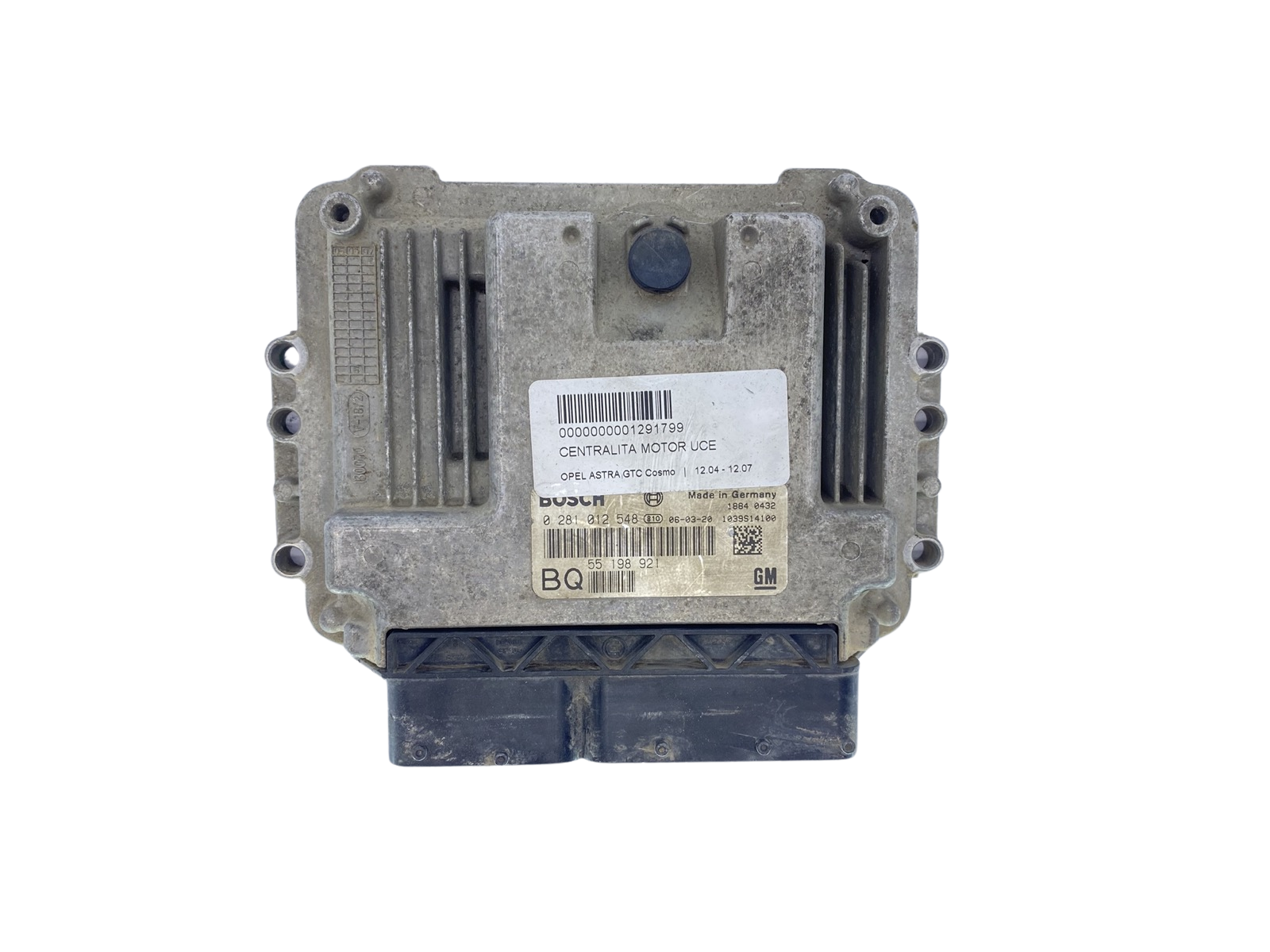 Riadiaca Jednotka Opel 55198921BQ 0281012548 Bosch GM 62492 main product photo