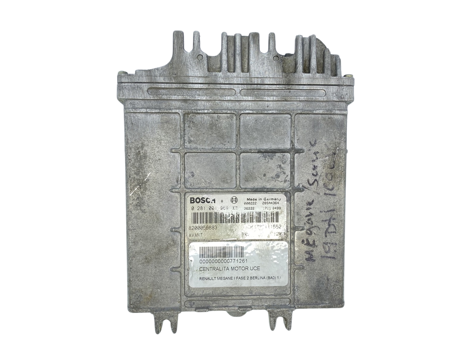 Riadiaca Jednotka 0281001969 8200059883 7700111552 Renault Bosch 63853 main product photo