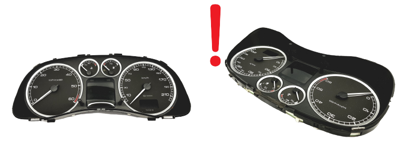 Tachometer Peugeot 307 9646742480 0R00 50334 main product photo