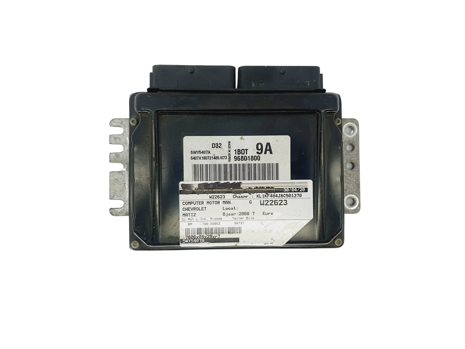 Riadiaca Jednotka 96801800 5WY5407A D32 1B0T 9A Chevrolet Kemsco 43650 main product photo