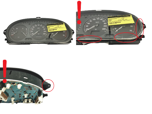 Tachometer Renault Scenic I 21578161-2 215781612 49536 main product photo