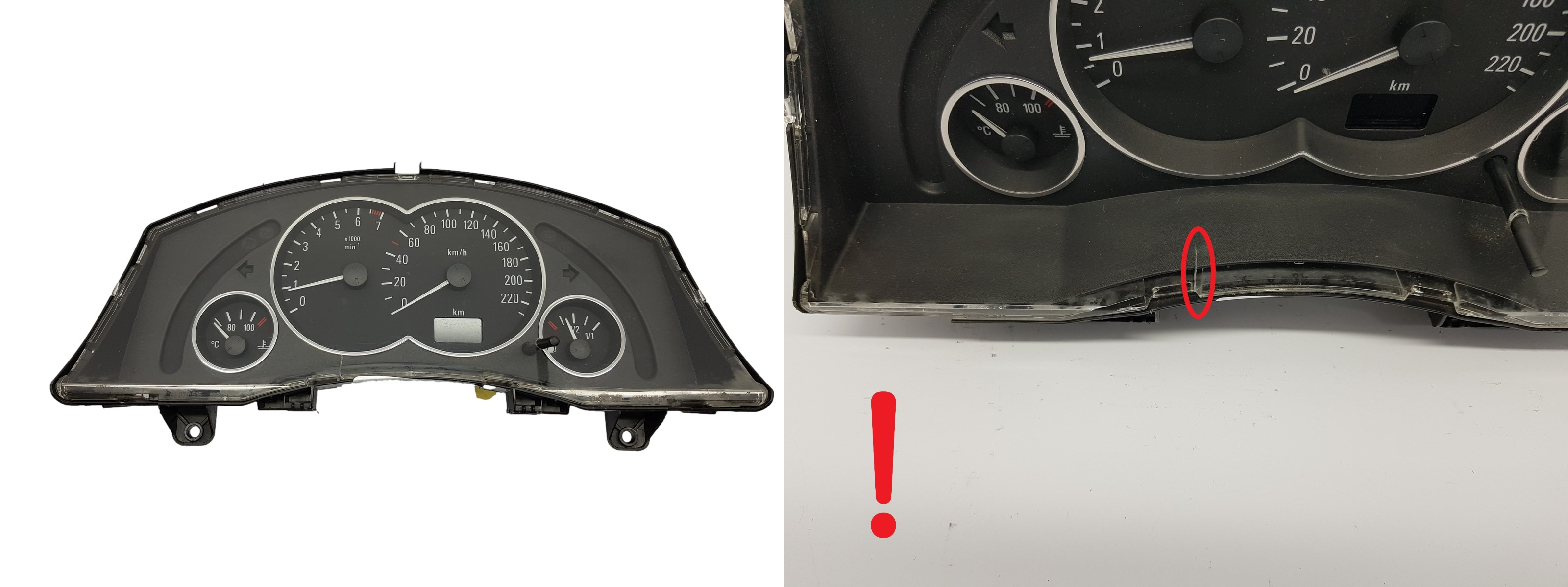 Otáčkomer Opel Meriva 13146880BB 110080162010 3102 main product photo
