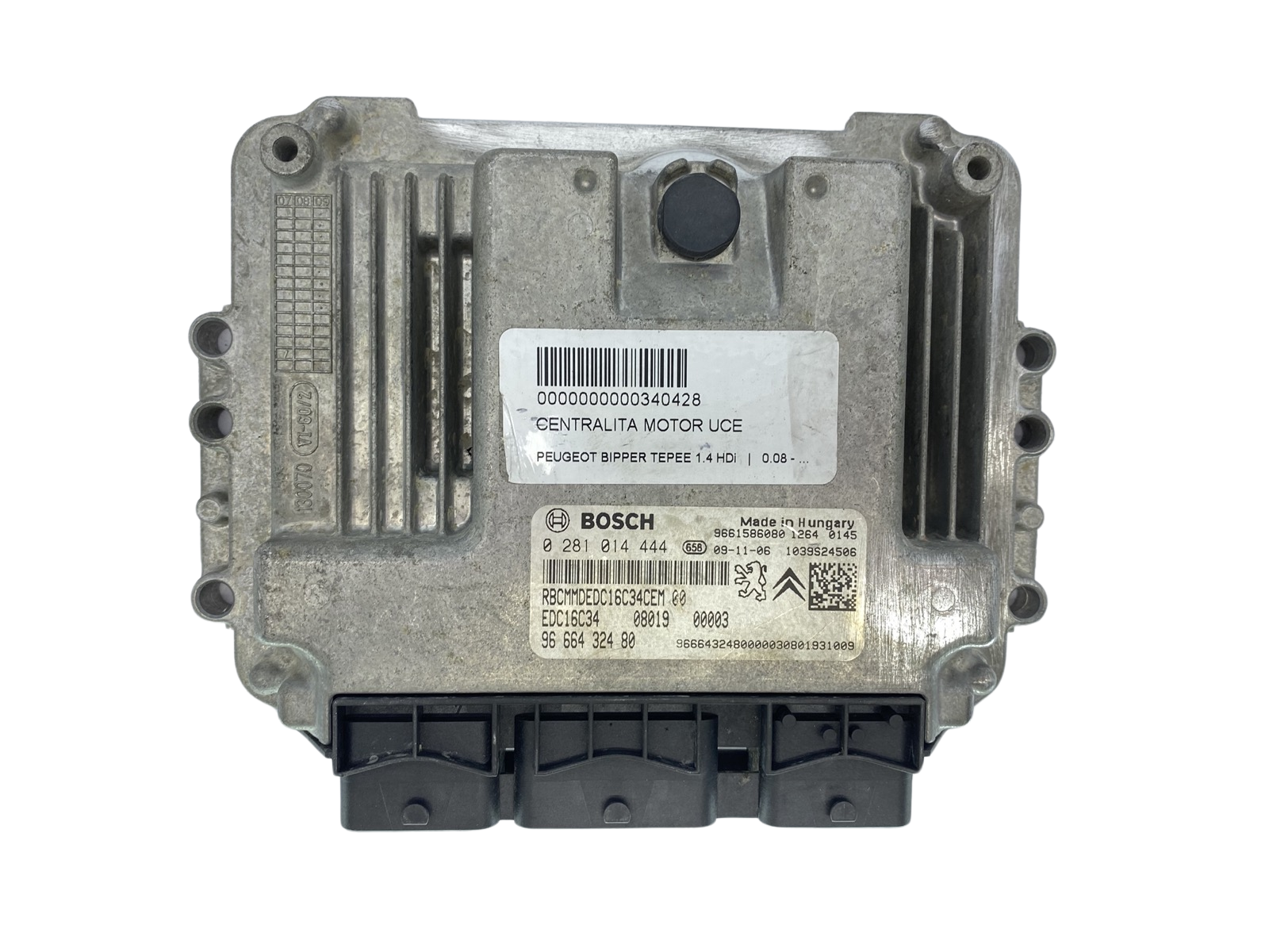 Riadiaca Jednotka 0281014444 9666432480 9661586080 PSA Bosch 63887 main product photo