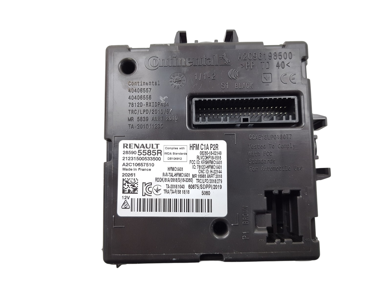 Modul riadiacej jednotky Renault Clio 5 Zoe 285905585R A2C10657510 0km 20 main product photo