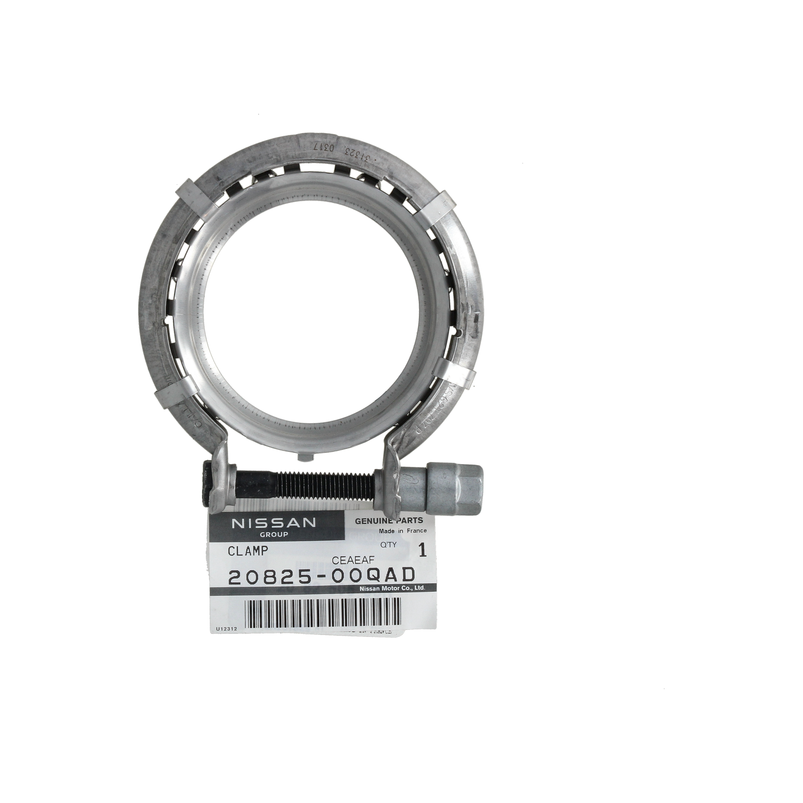 Svorka Nový Originál 208250598R 2082500QAD Nissan Renault main product photo