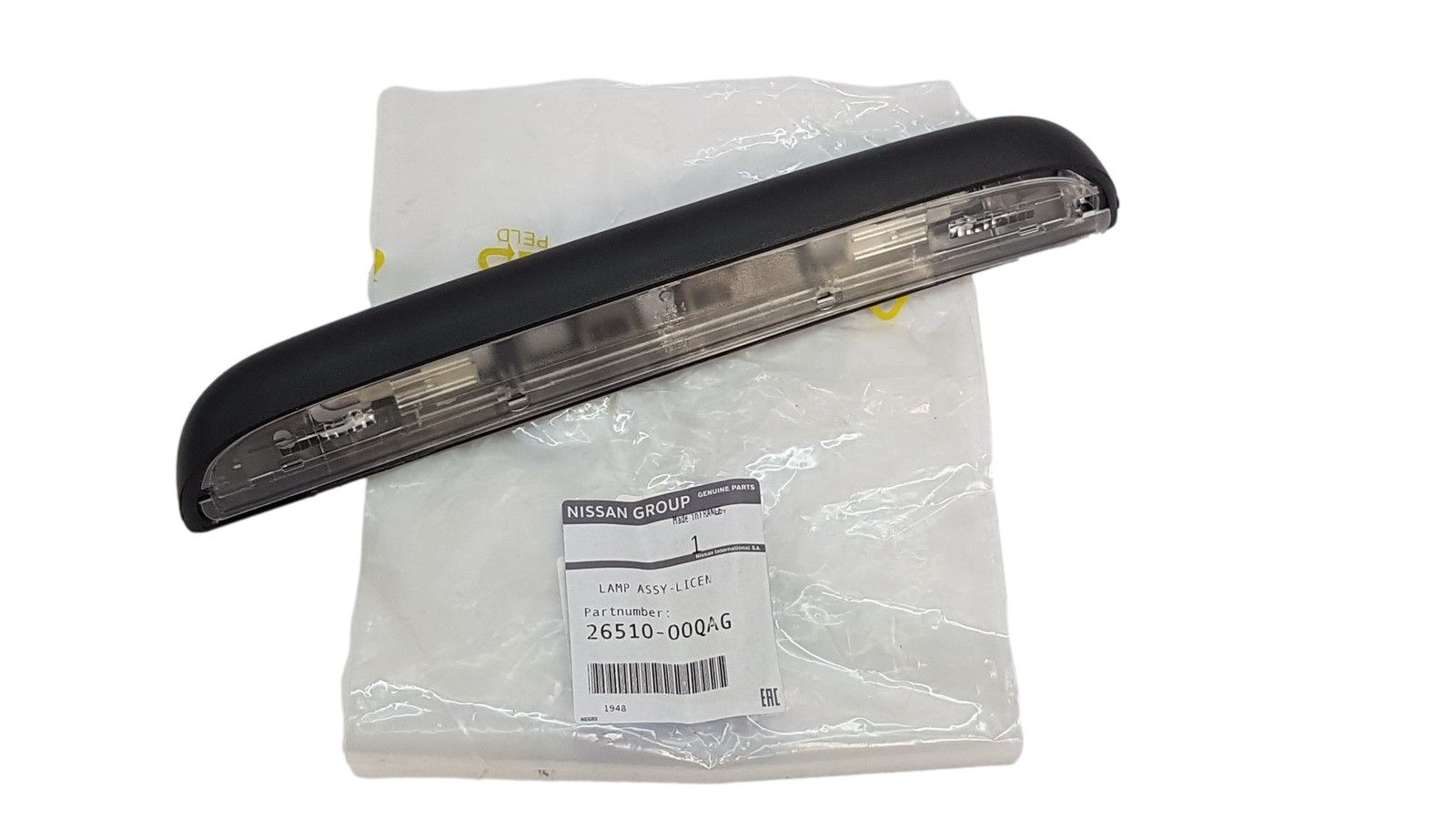 Svetlo Oświetlenia Tablicy Rejestracyjnej Originál Renault Kangoo 2651000QAG main product photo