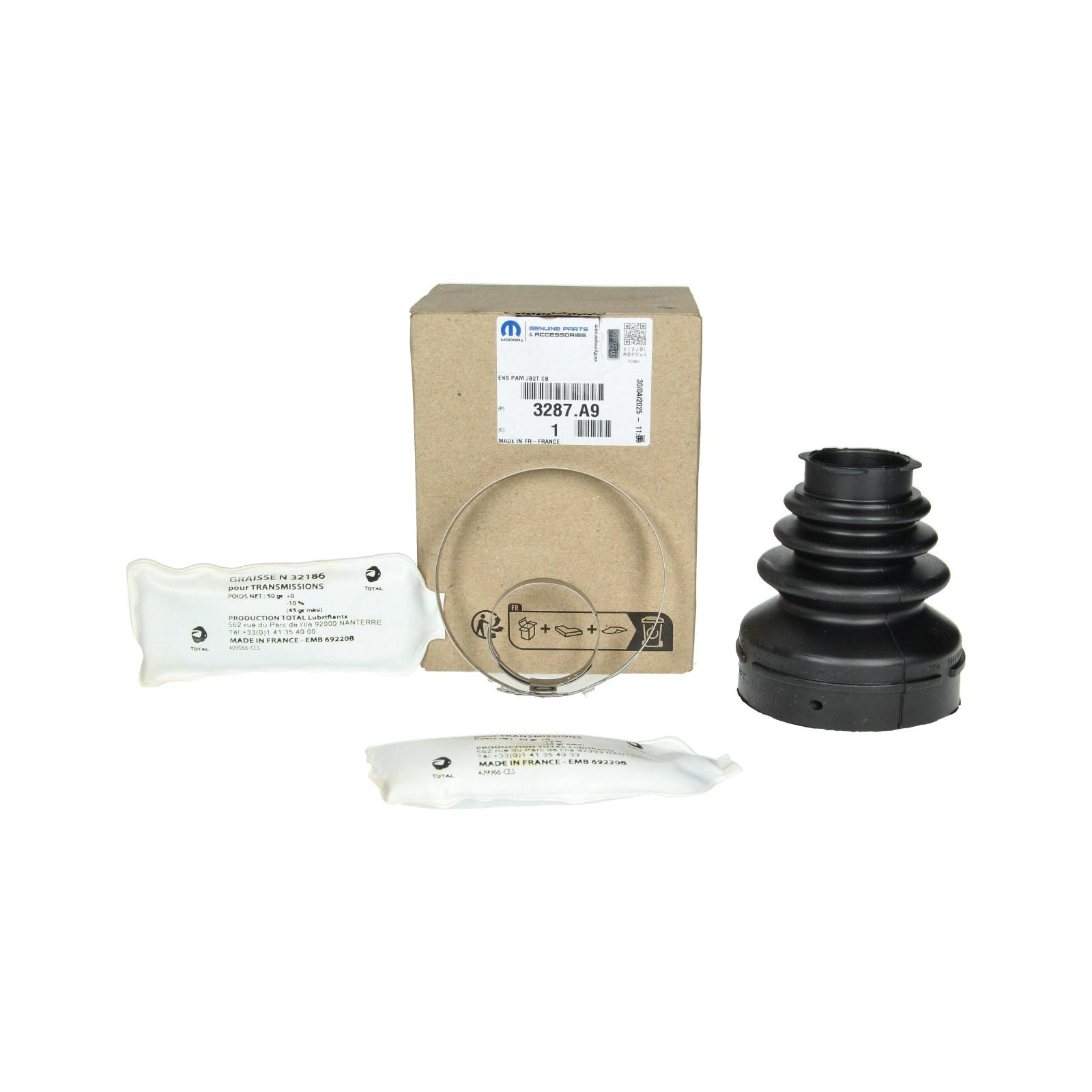 Kryt hriadeľa Nový Originál 3287A9 3287.A9 Citroen Peugeot main product photo