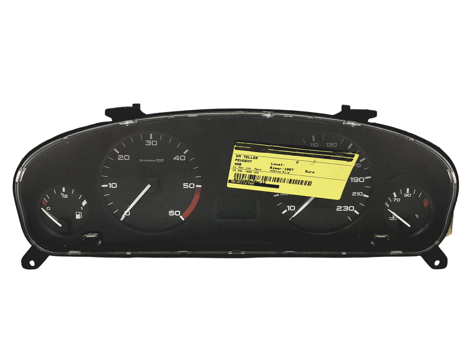Otáčkomer Peugeot 406 9630372780 110008882002 30649 main product photo