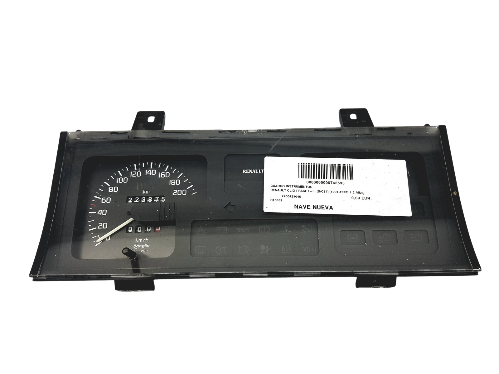 Tachometer Renault Clio 1 7700423045 57500 main product photo
