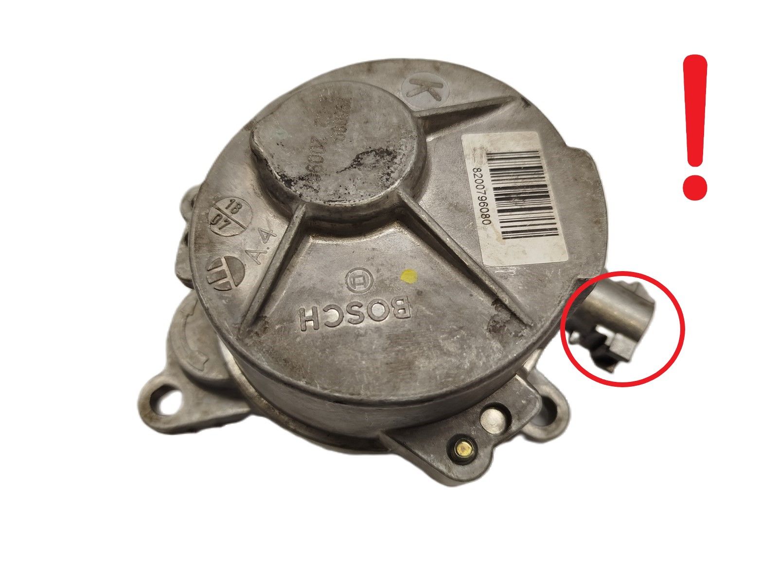 Vákuové Čerpadlo 8200796080 Renault Nissan 2.0 DCI Bosch main product photo