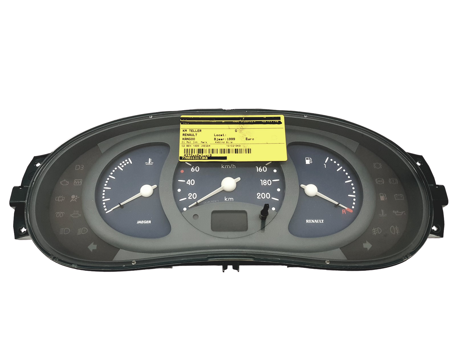Tachometer Renault Kangoo 1 7700313173 K8 30327 main product photo