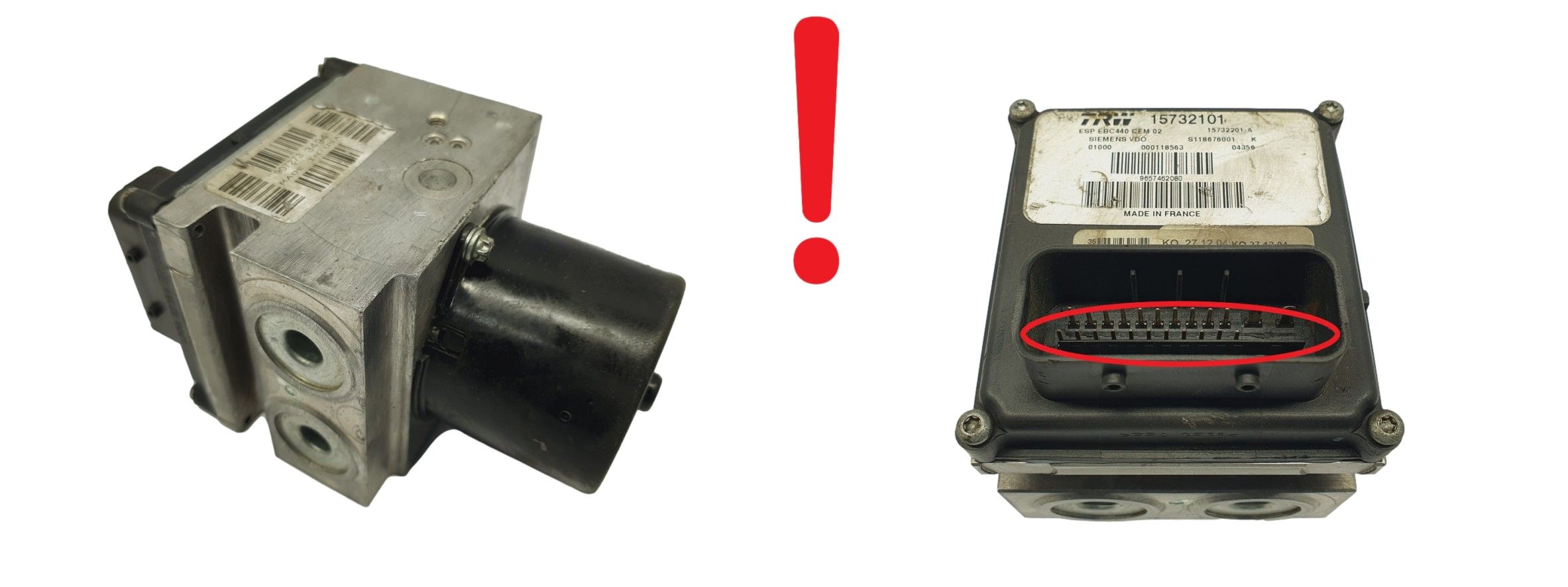 Abs Čerpadlo Peugeot 407 9657462080 15732101 TRW 65477 main product photo