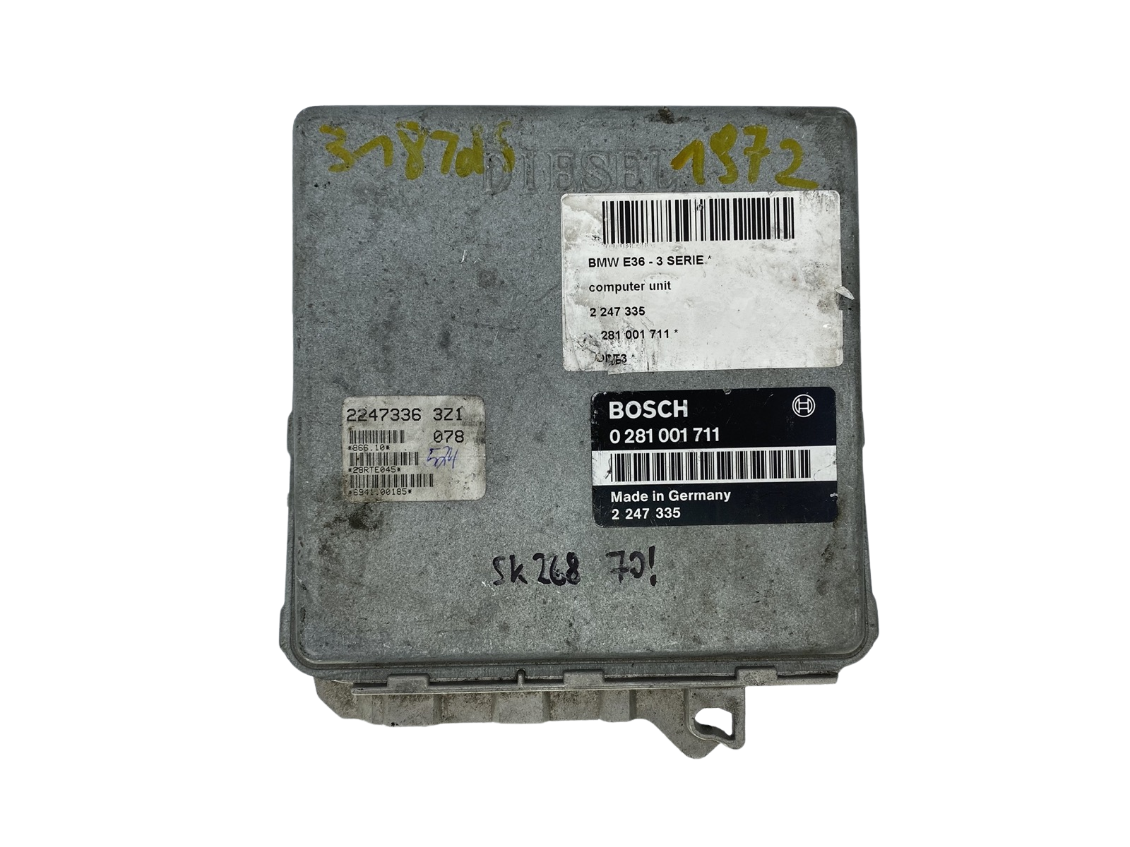Riadiaca Jednotka Motora ECU 0281001711 22473363Z1 BMW 53445 main product photo
