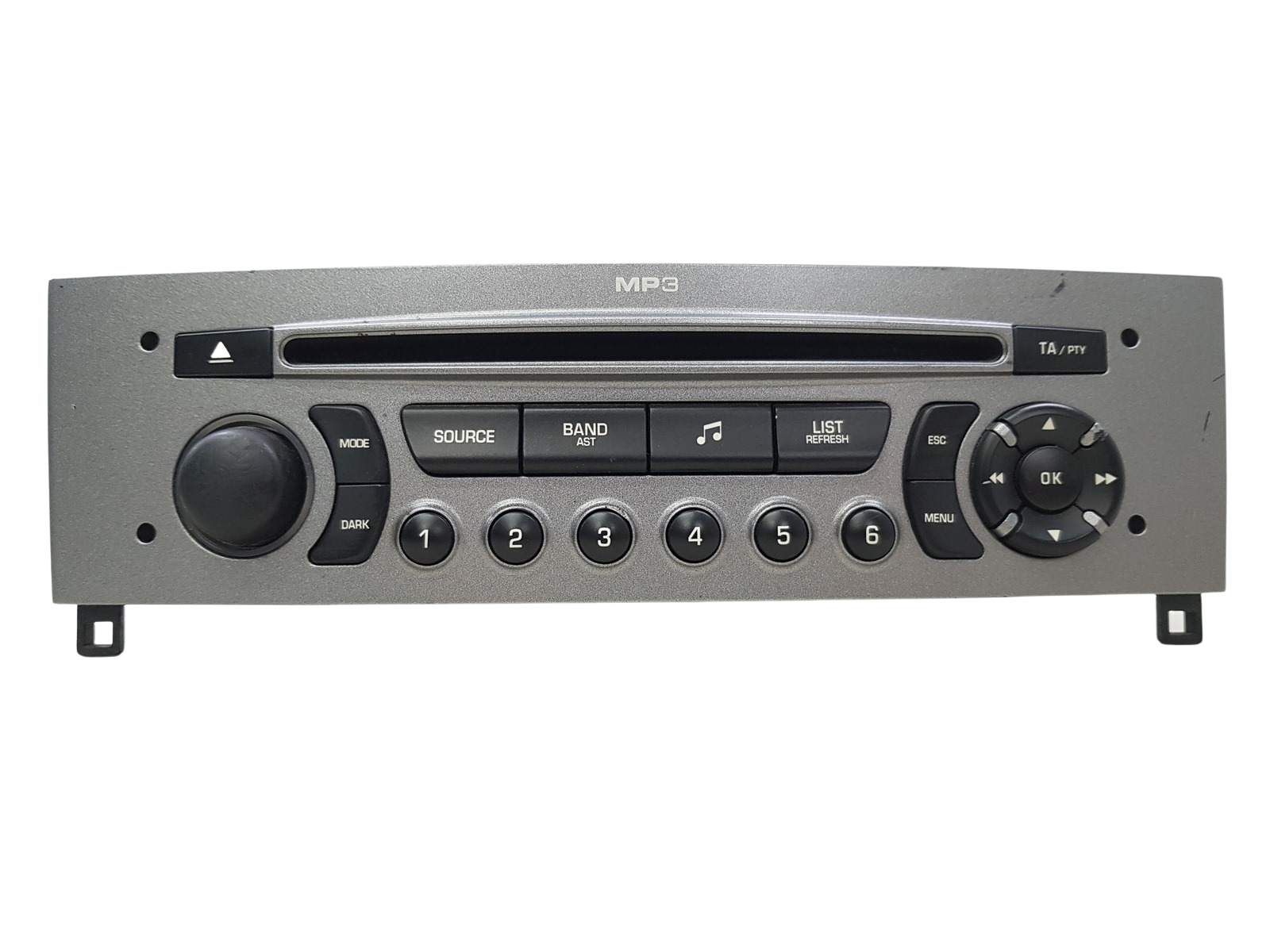 Rádio Cd Mp3 Prehrávač Peugeot 308 96650206XH A2C53287224 3 main product photo