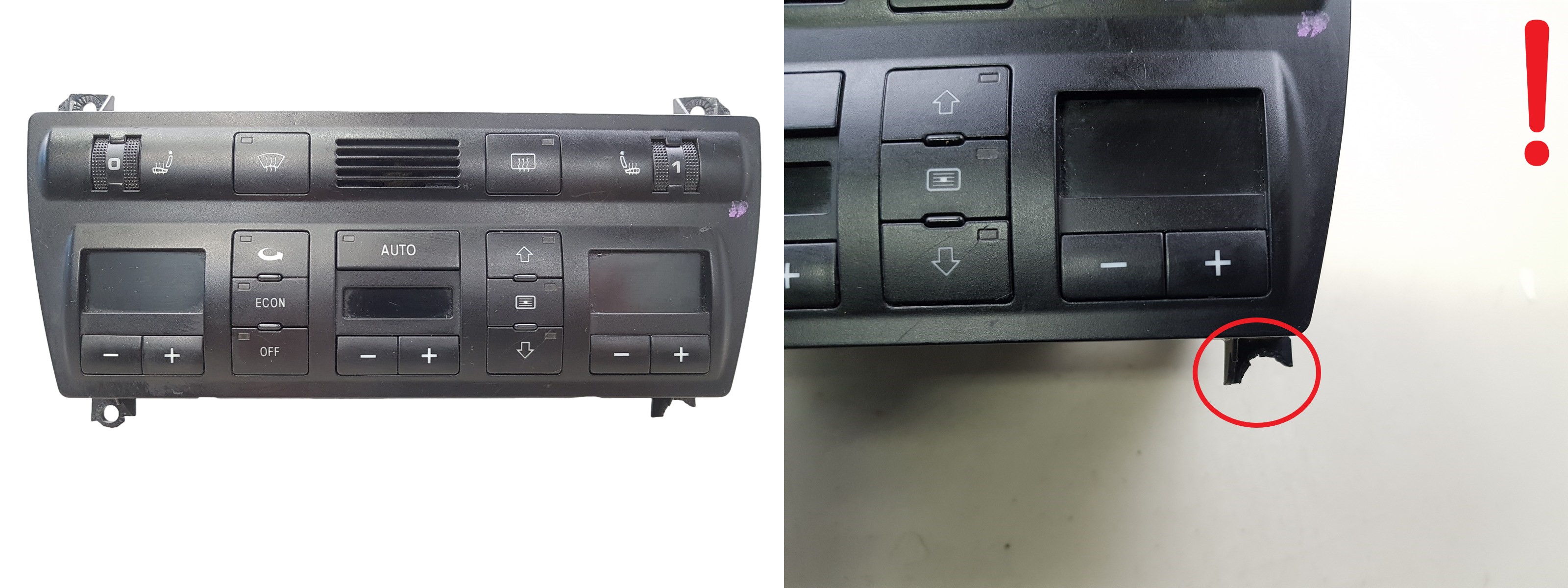 Ovládacia Jednotka Kúrenia A/C Audi A6 C5 4B0820043Q 5HB007604-13 Hella main product photo