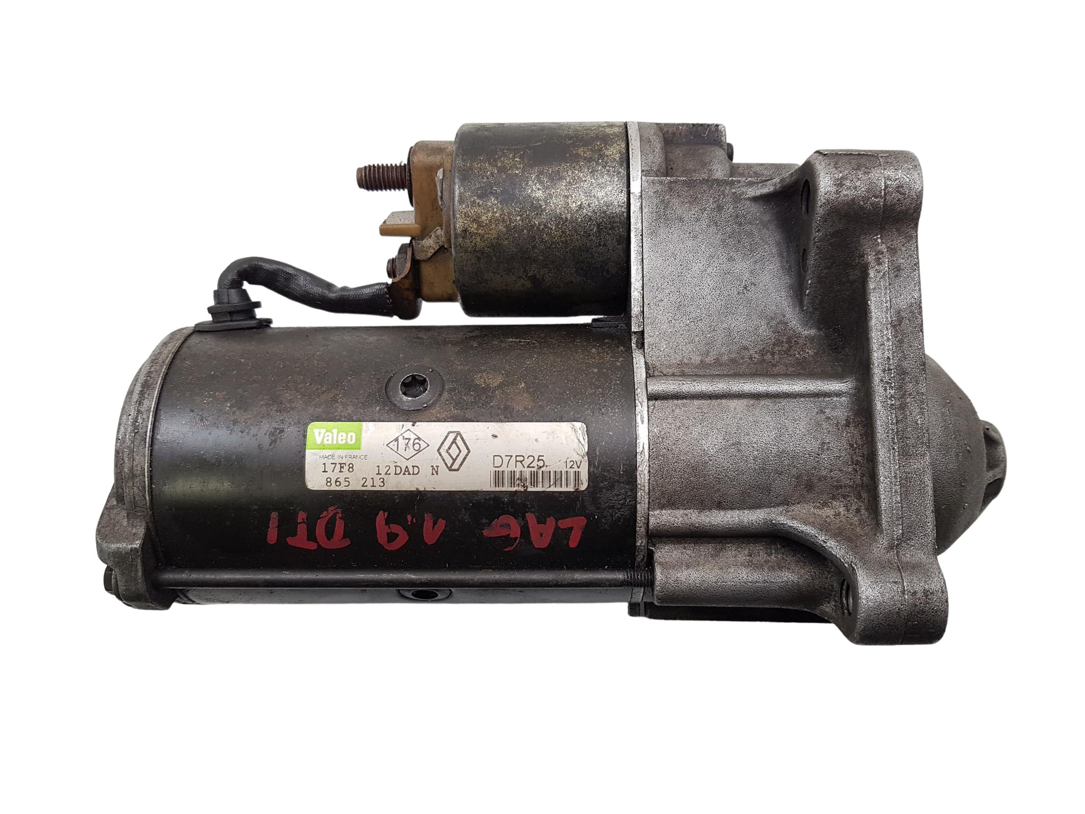 Štartér Motora Renault 7700865213 D7R25 1.9 Valeo 1258 main product photo