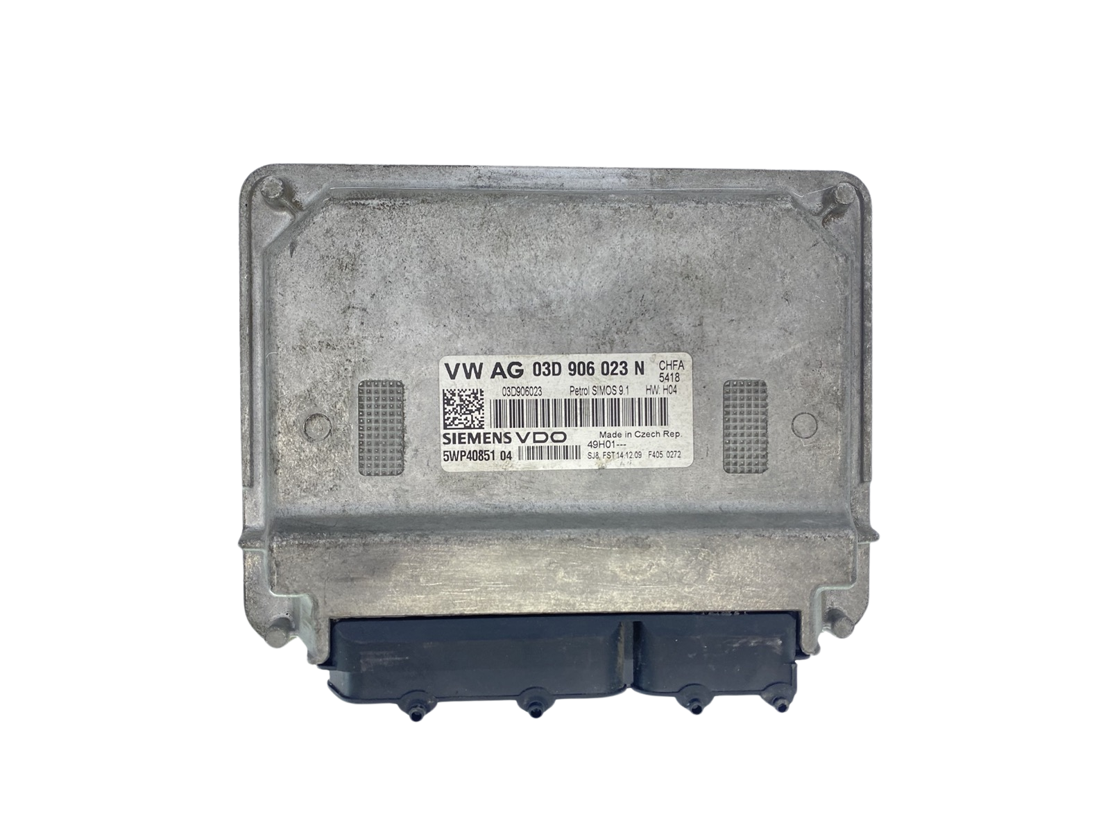 Riadiaca Jednotka 03D906023N 5WP40851 04 VW Seat Skoda Siemens 63724 main product photo