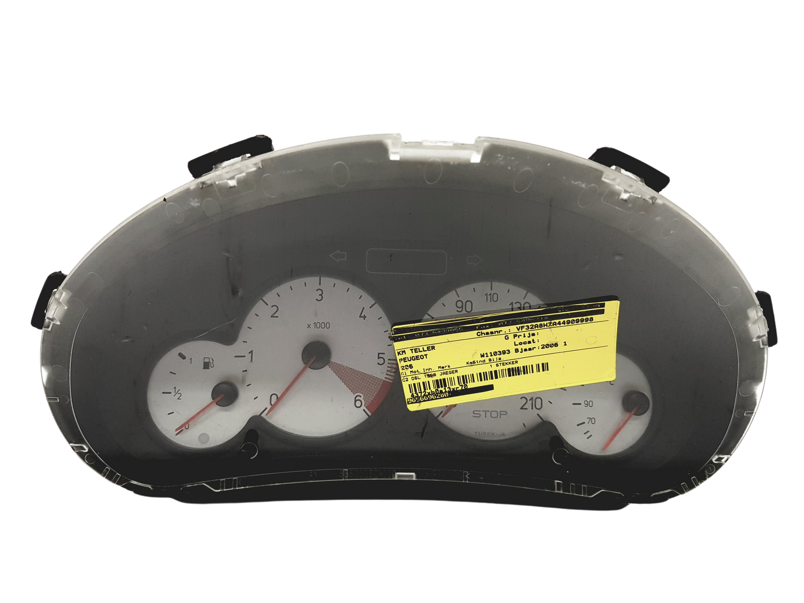 Otáčkomer Peugeot 206 9656696280 000500809 30983 main product photo