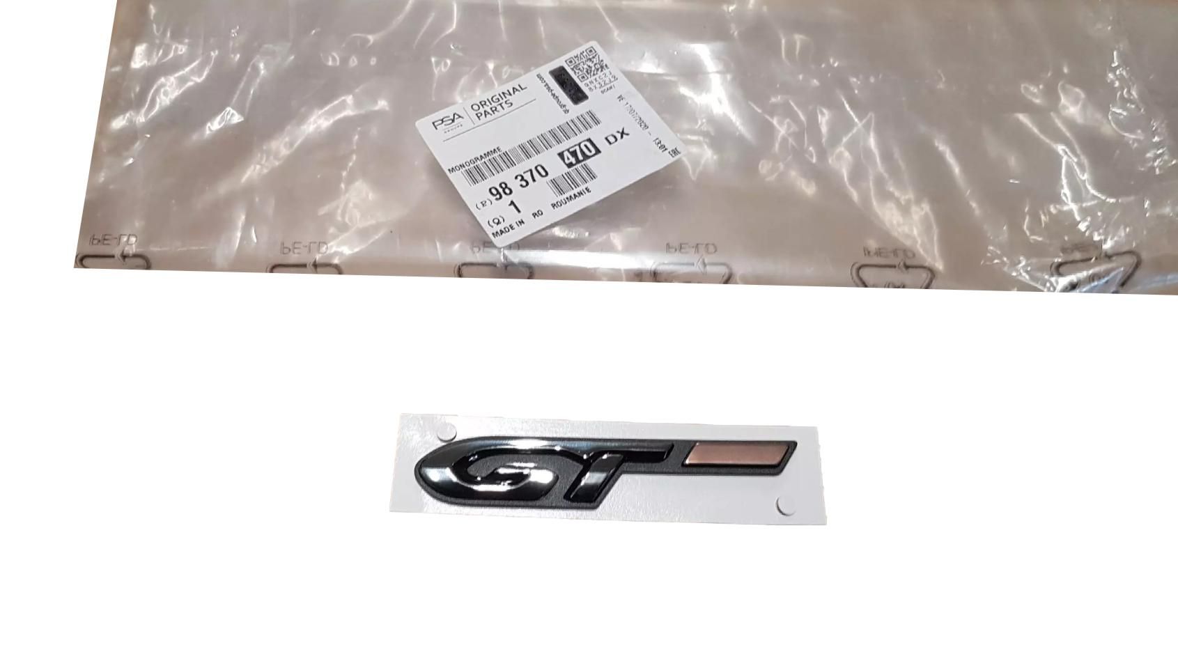 Emblém Originál 98370470DX Peugeot main product photo