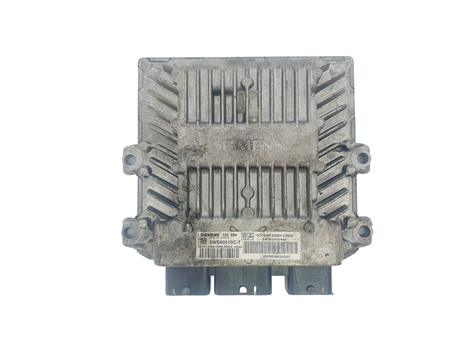 Riadiaca Jednotka 9653447480 9648624280 5WS40110C-T PSA Siemens 39311 main product photo