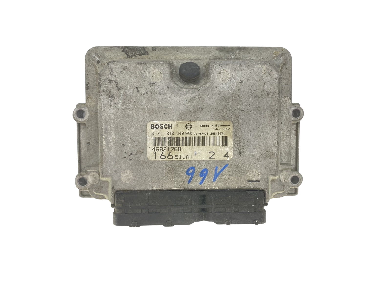 Riadiaca Jednotka Motora ECU 46821768 0281010340 16651JA Alfa Romeo Bosch 57533 main product photo