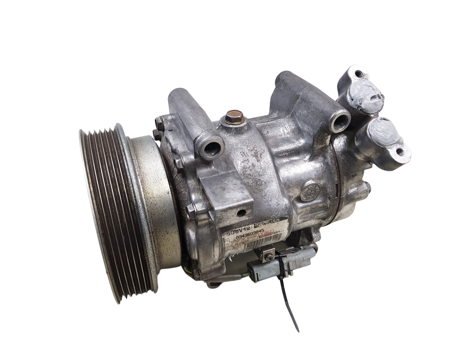 Kompresor Klimatizácie 8200651251 SD6V12 1900 Sanden Renault Nissan 1058 main product photo
