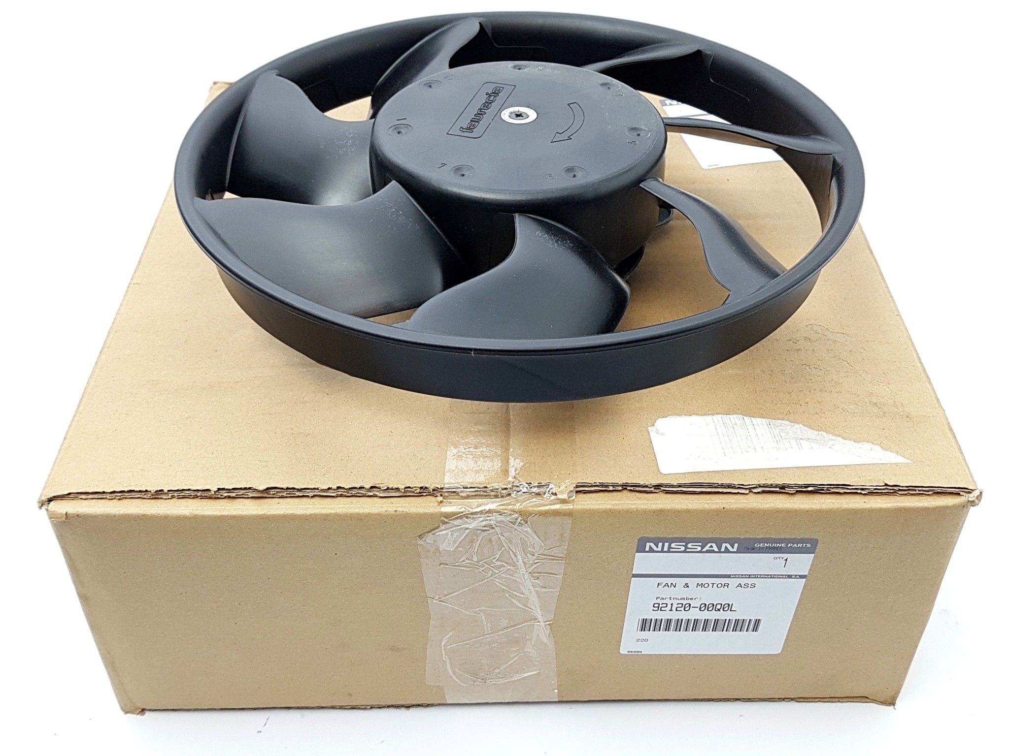 Ventilátor Chladiča Originál Primastar Trafic II Vivaro 280mm 9212000Q0L main product photo