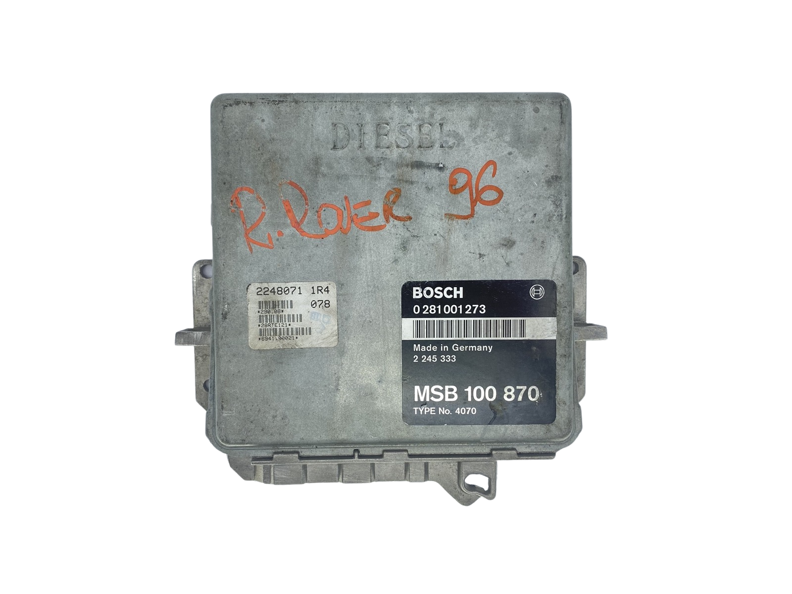 Riadiaca Jednotka 0281001273 MSB100870 2248071 1R4 Land Rover Bosch main product photo