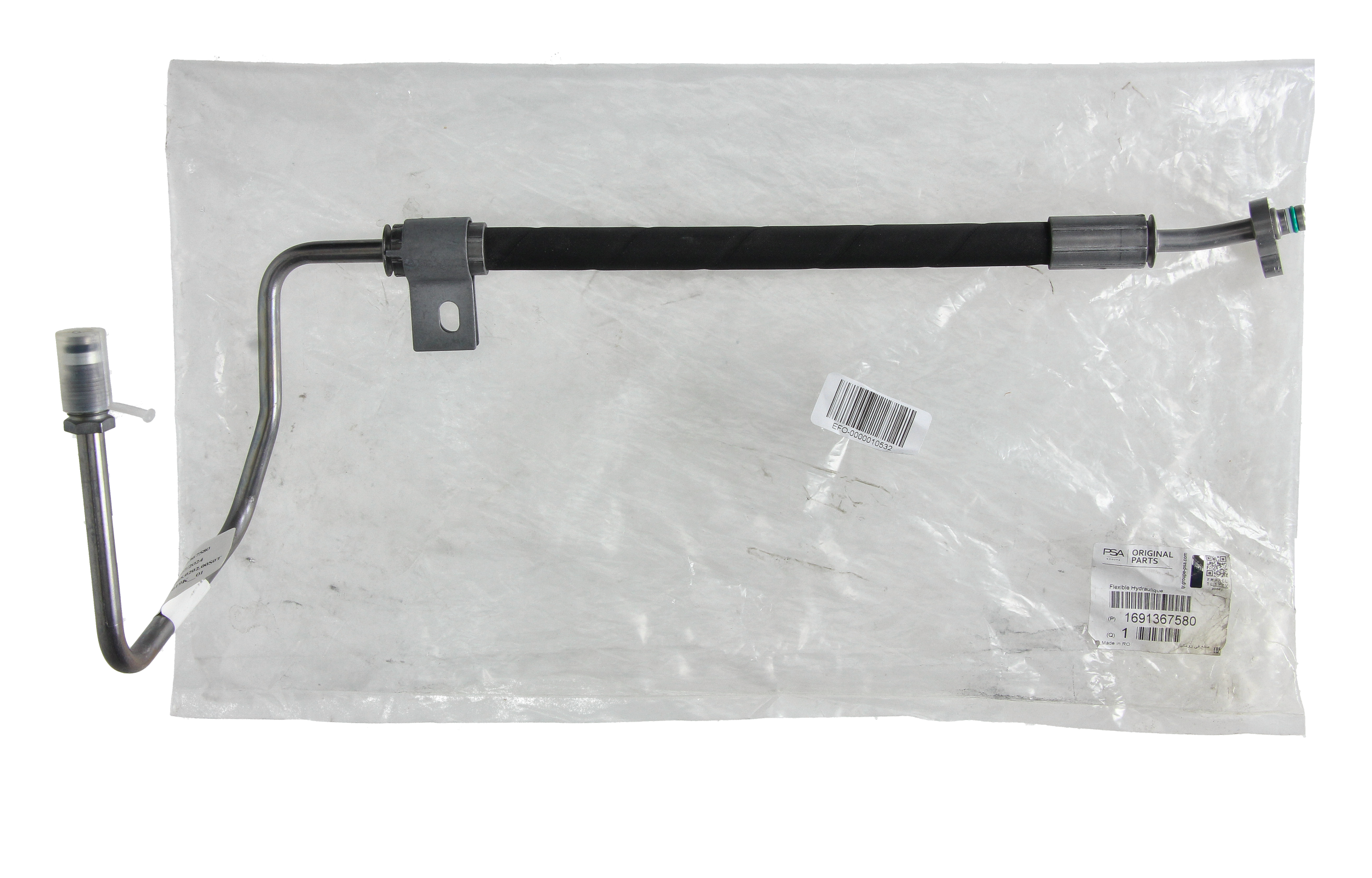 Hydraulická hadica Pravý Zadný Originál 1691367580 Citroen main product photo