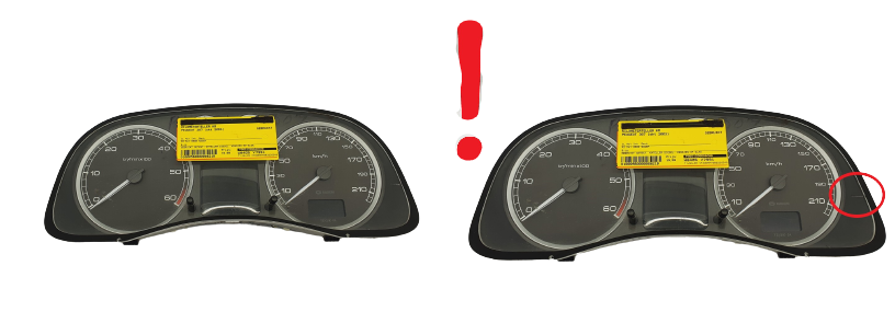 Tachometer Peugeot 307 9651299680 C 00 61000 main product photo