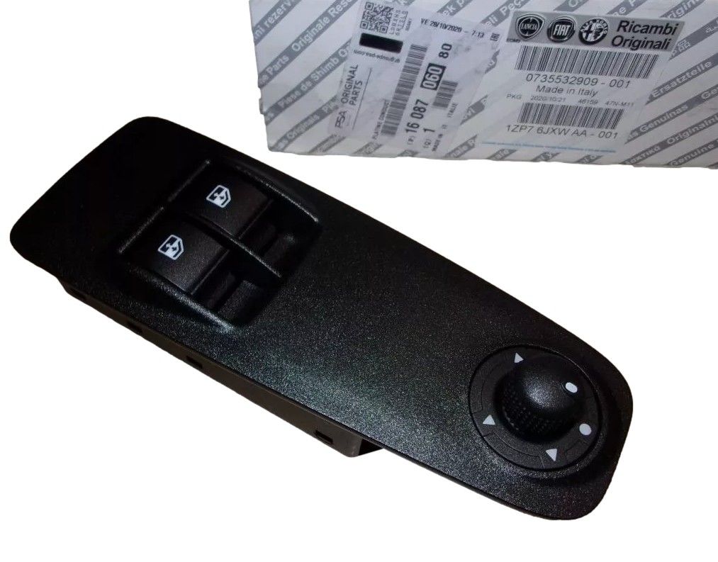 Spínač Ovládania Okien Originál 1608706080 Citroen Peugeot main product photo
