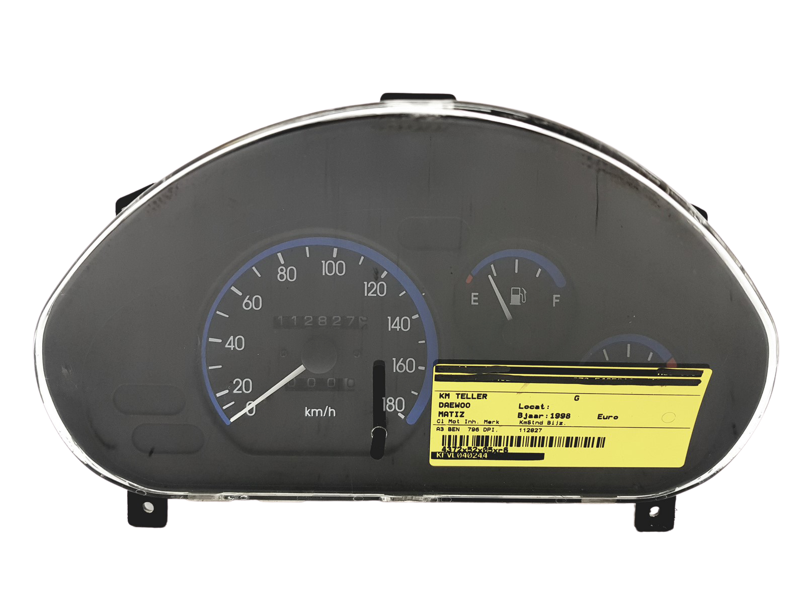 Tachometer Daewoo Matiz 96380536 30531 main product photo