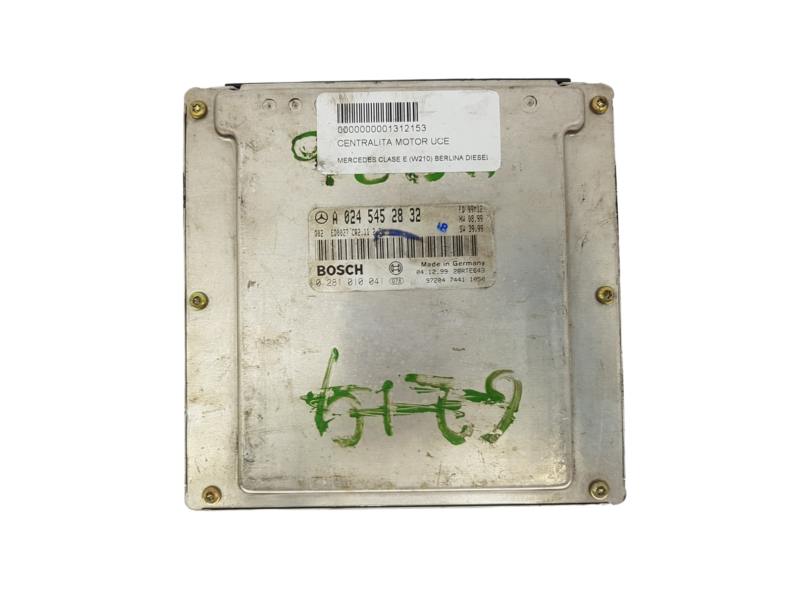 Riadiaca Jednotka A0245452832 0281010041 Mercedes Bosch 3453 main product photo