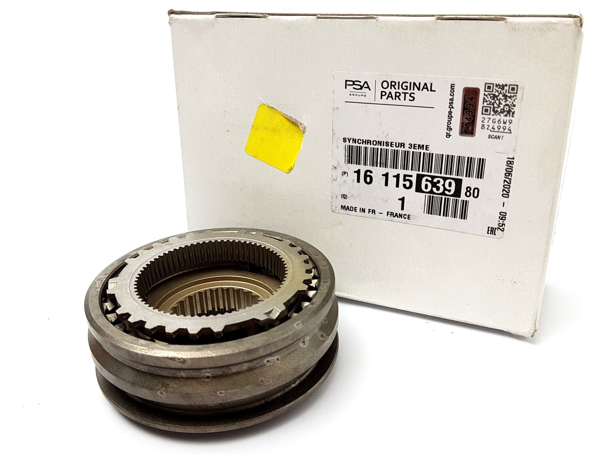 Synchronizátor 3/4 Originál Citroen Peugeot C2 C3 C4 DS 208 MA5 1611563980 main product photo