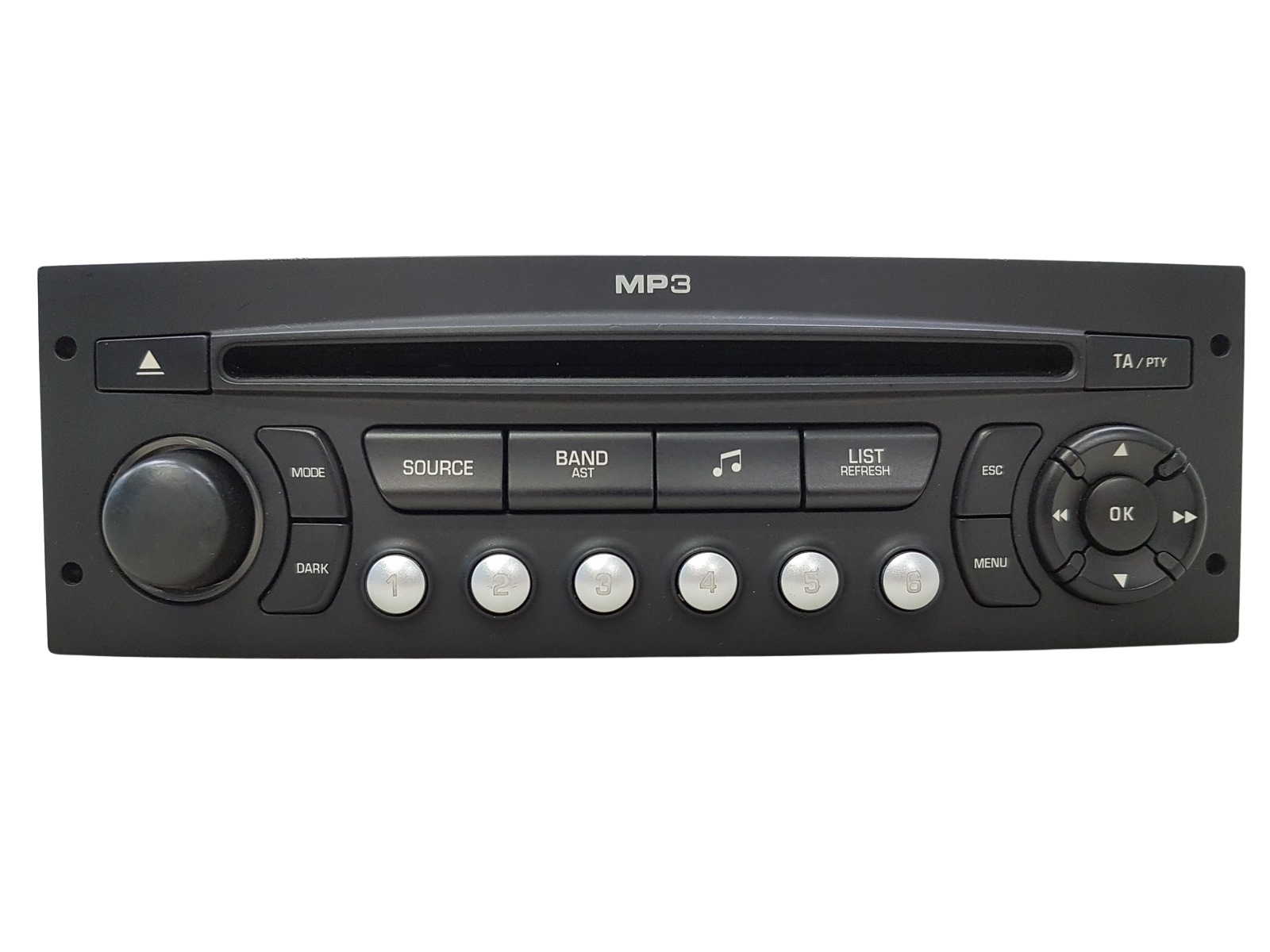 Rádio Cd Mp3 Prehrávač Citroen Peugeot 96643698XT A2C53250038 Siemens VDO 1303 main product photo