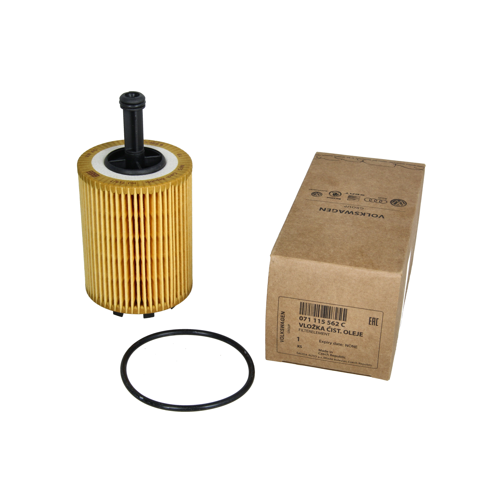 Olejový Filter Urobte VW Audi Seat Skoda 071115562C 071115562A main product photo